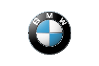 BMW logo on a green background