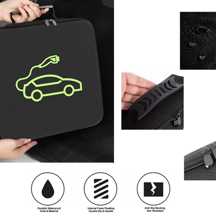 EVORIQ™ 7.4kW Portable Electric Vehicle Battery Charger | 6/32Amp | CEE Plug | Type 2 (IEC 62196-2)